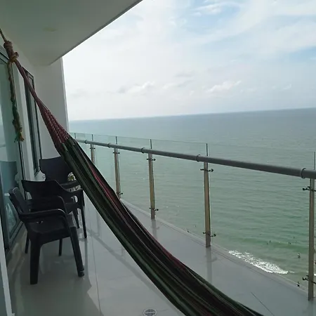 Apto Moderno Frente Al Mar Hermosas Vistas- A 7 Minutos Del Centro Historico Y Del Aeropuerto Internacional * Cartagena